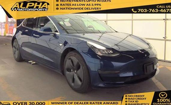 TESLA MODEL 3 2020 5YJ3E1EAXLF736813 image